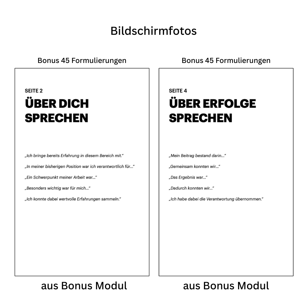 Master (alle 6 Module) + Bonus Beispiele
